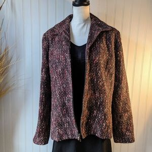 6/$25 ⬇️ Emma James Zip Front Blazer